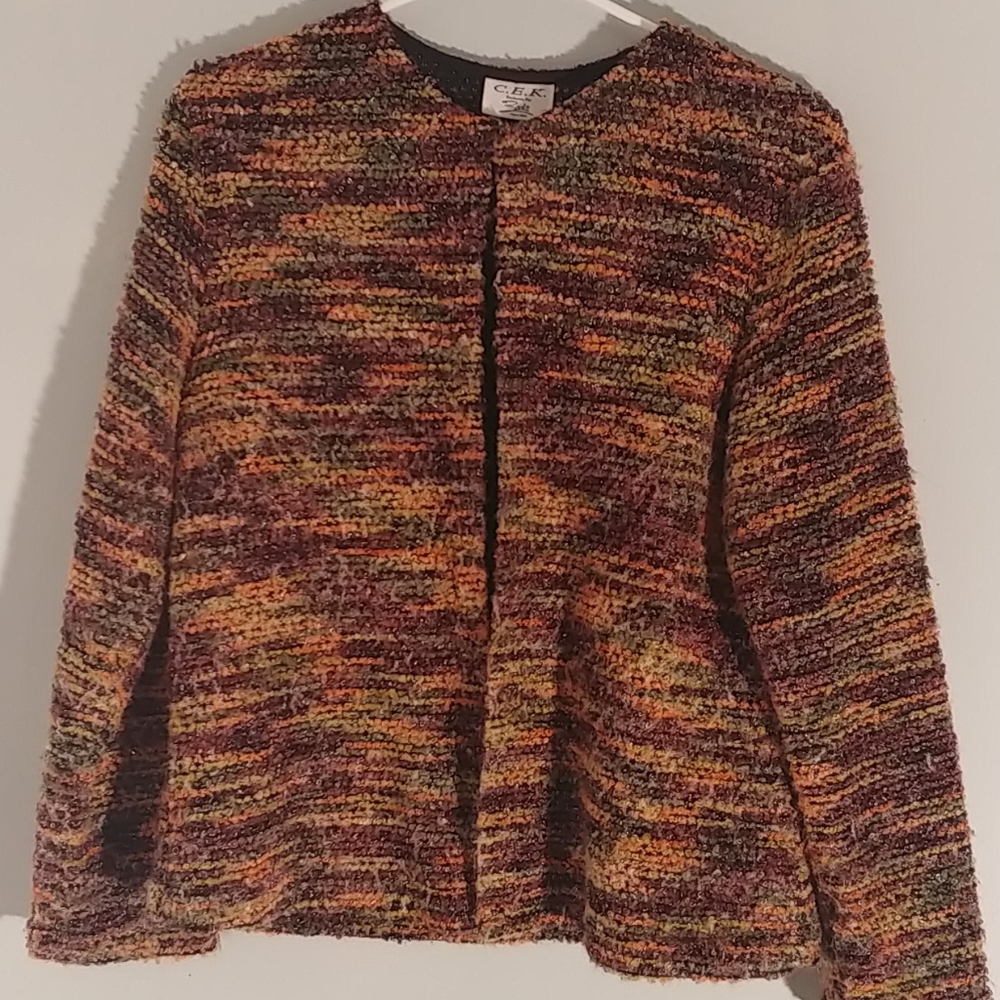 Vintage Zacks multicoloured knit cardigan